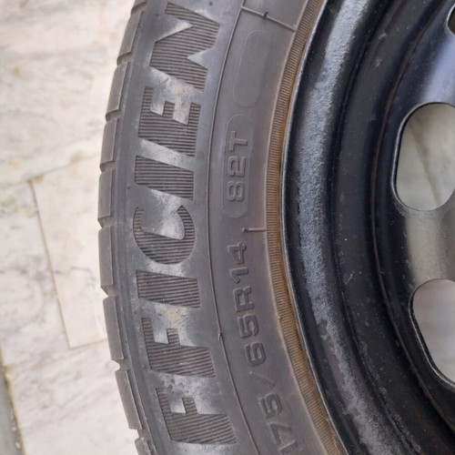 Good Year 14" rim with tire, spare wheel