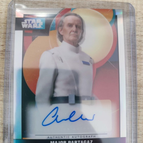Anton Lesser autograph Star Wars card