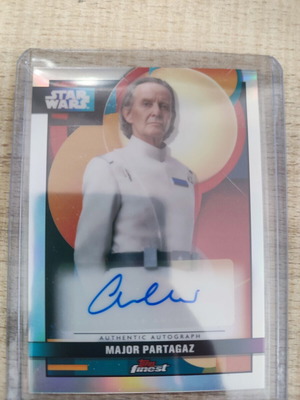 Anton Lesser autograph Star Wars card