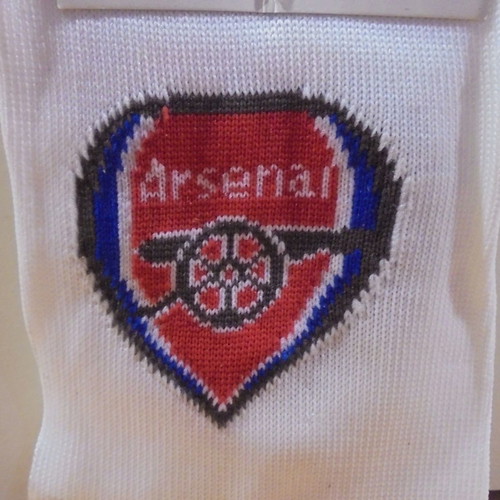 Arsenal F.C. old pair of sports socks one size new