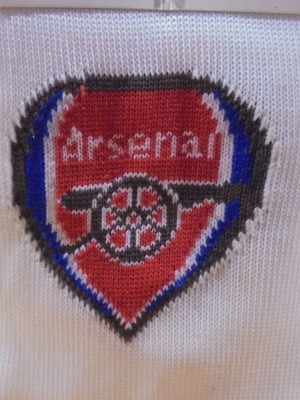 Arsenal F.C. old pair of sports socks one size new