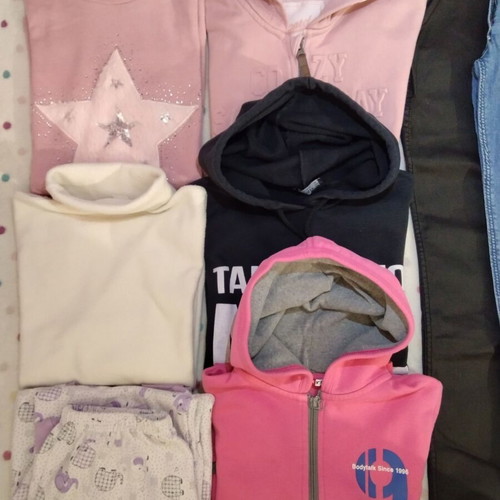 Clothing pack for 12 years old, 14 pieces, used, multicolor