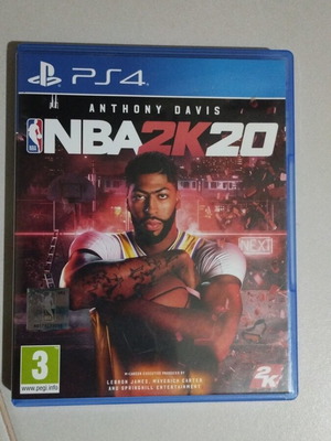 NBA 2020 PlayStation 4 used in good condition