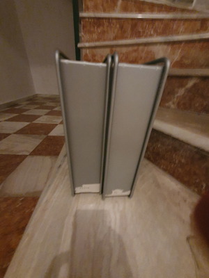 Κουτί αρχείου μεταχειρισμένο, 2 μεταλλικές θήκες για αρχειοθέτηση