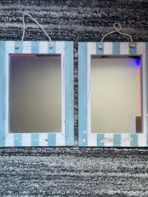 Frames with mirror used for DIY projects 30x40 cm