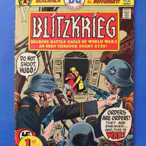 Blitzkrieg comic book used, English