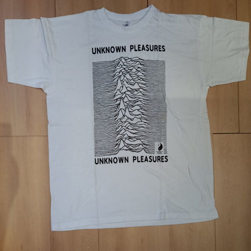 Joy Division Unknown Pleasures fashion t-shirt new, 100% cotton, size XXL, white