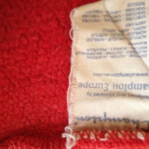 Champion vintage sweatshirt red size M used, faded