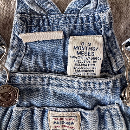 Baby bubble romper 0-3 months like new