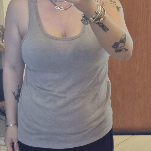 Grey T-shirt size M like new