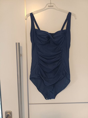 Octopus Beachwear women's one-piece swimsuit like new, navy blue, size 40
