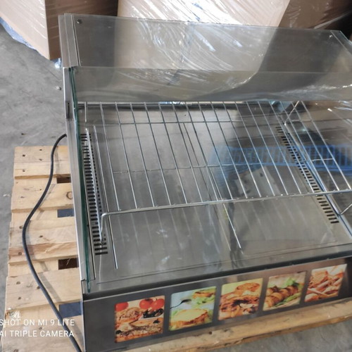 Display warmer like new for hot savory foods