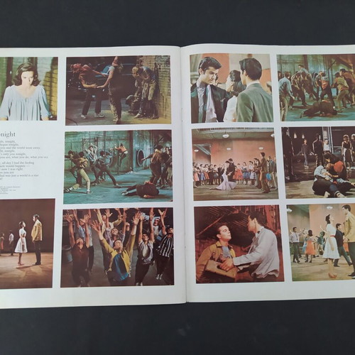 West Side Story Musical Film Brochure used 1961