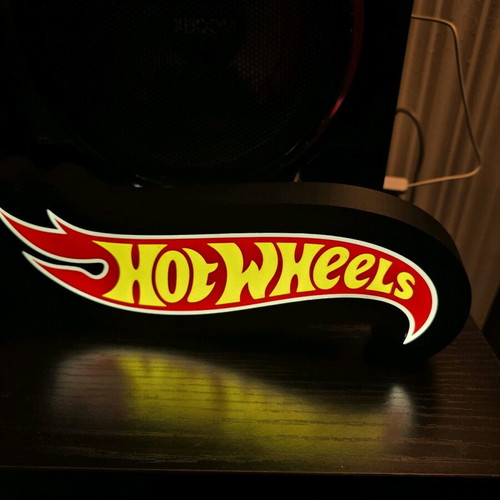ed printed Hot Wheels Lamp