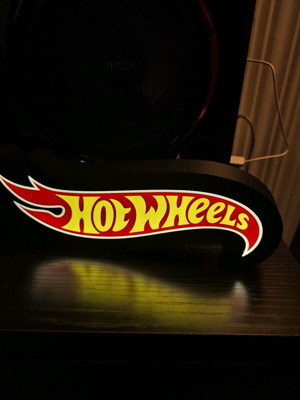 ed printed Hot Wheels Lamp
