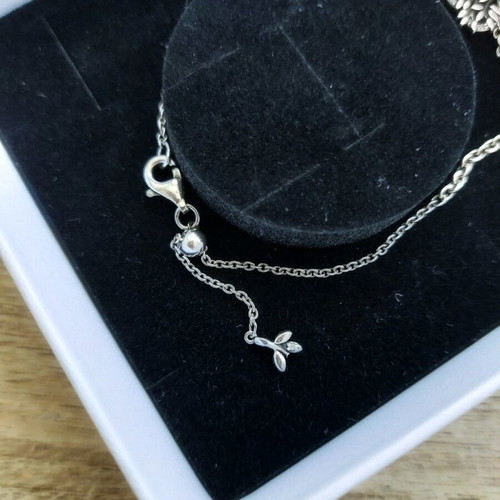Pandora 925 silver bracelet with cubic zirconia new in box