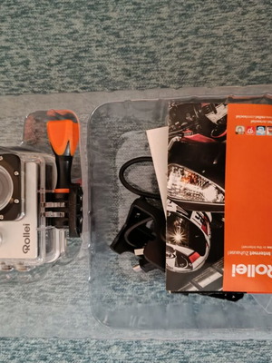 Rollei Actioncam 320 underwater new with HD video and protective case