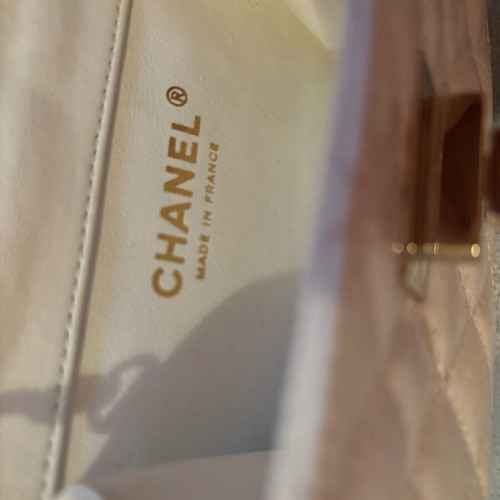 Chanel special edition handbag with multicolor glitter like new, mini size