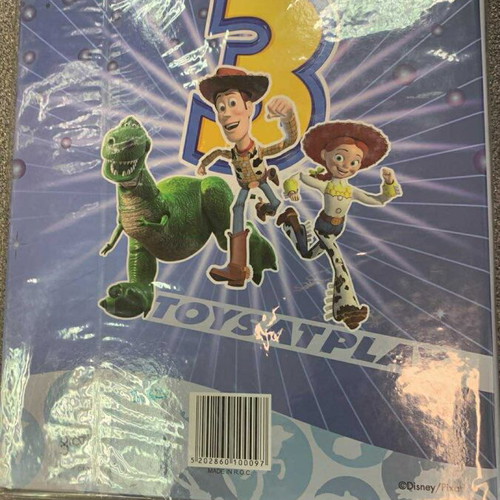 Toy Story Pixar Ring Binder New
