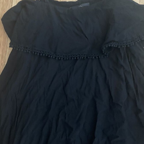 Ysatis Black Short Dress One Size like new