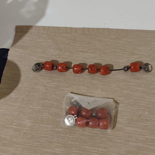 Worry beads with red beads new