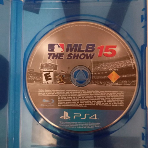 PS4 game MLB 15 new without cover