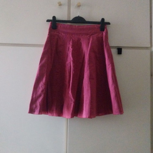 Okaidi skirt 10Y unused, 100% cotton, bordeaux-purple