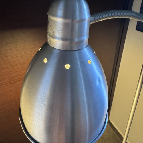 Ikea Lersta floor lamp used, silver color