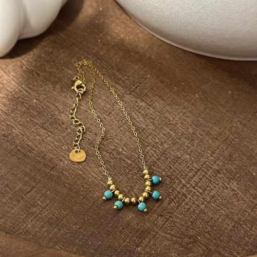 Steel anklet new with chain extension