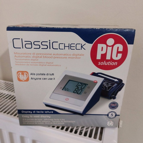 Pic Classic Check electronic arm blood pressure monitor new