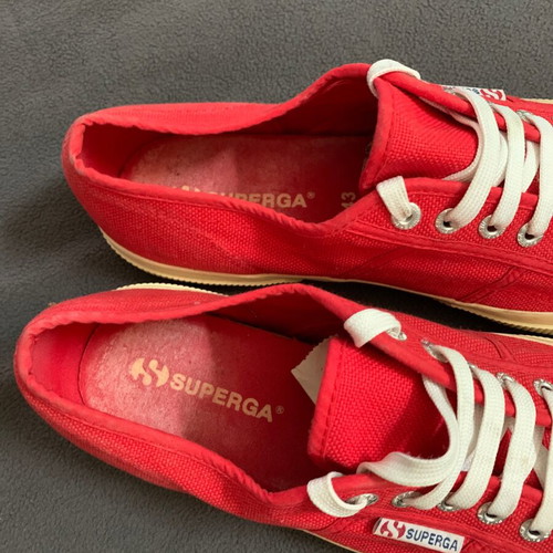 Superga πάνινα παπούτσια 43 νούμερο αυθεντικά, πολύ καλή κατάσταση