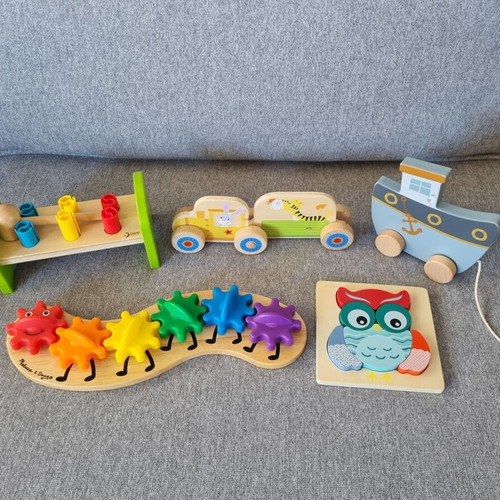 Wooden toys pack like new, Melissa & Doug, Goki, Little Dutch