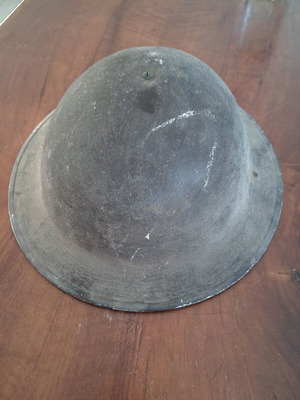 Brodie Mark II British WWII military helmet