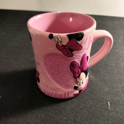 Minnie Mouse Disneyland mug refurbished with small chip