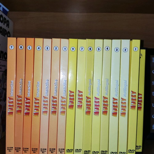 Muzzy Foreign Language Learning Books and DVD-CDs