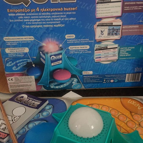 Electronic Quiz board game used