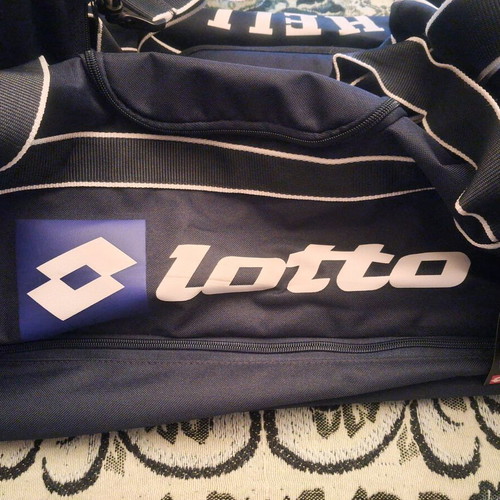 Lotto Hellas XXL sports trolley bag with number 2 Greece national team