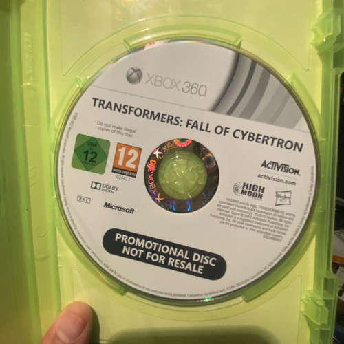 Transformers Fall of Cybertron Xbox 360 like new