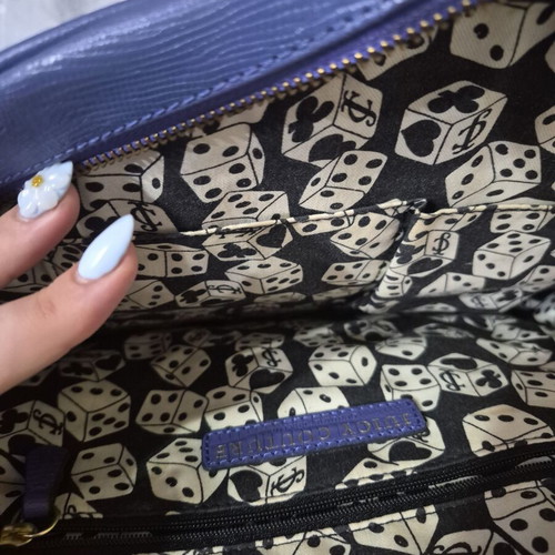 Juicy Couture handbag used, blue