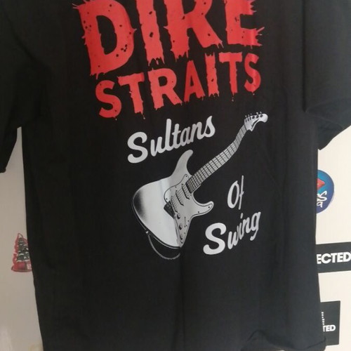 Dire Straits Sultans of Swing Unisex T-shirt 2XL new, cotton