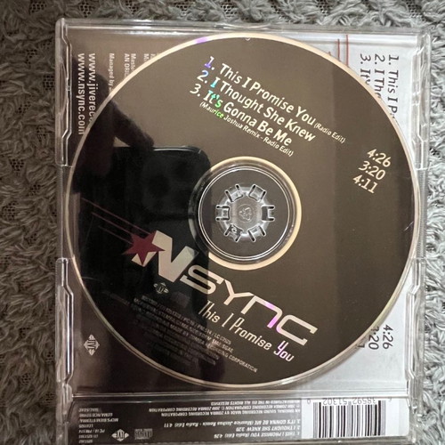 NsYNC This I Promise You CD single used, very good condition