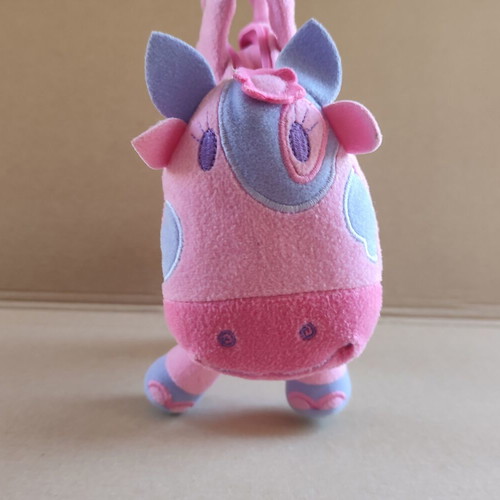 Cow-shaped children's bag Next like new, pink and purple