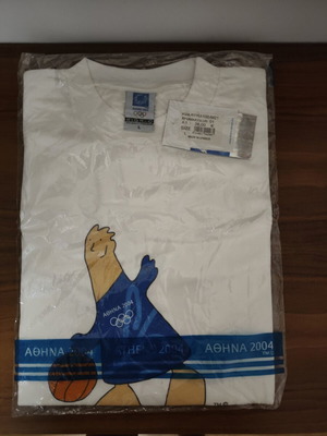 Athens 2004 basketball short-sleeve shirt with Phoebus