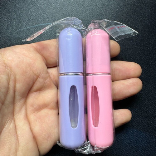 Perfume refillable bottles 5ml like new, set of 2 pieces