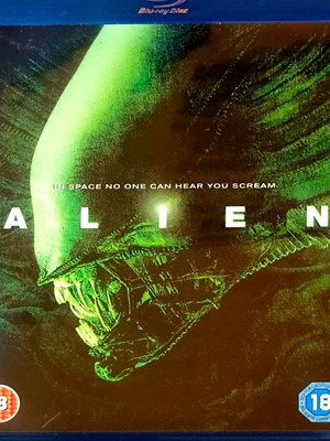 Alien Blu-ray ταινία του Ridley Scott