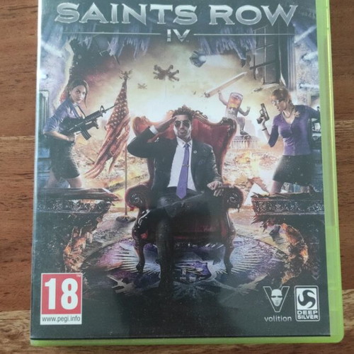 Saints Row IV Xbox 360 game like new English version