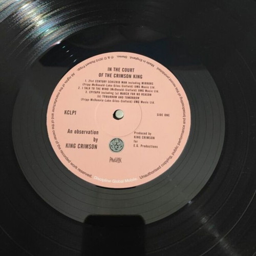 LP King Crimson In The Court Of The Crimson King μεταχειρισμένο, rock