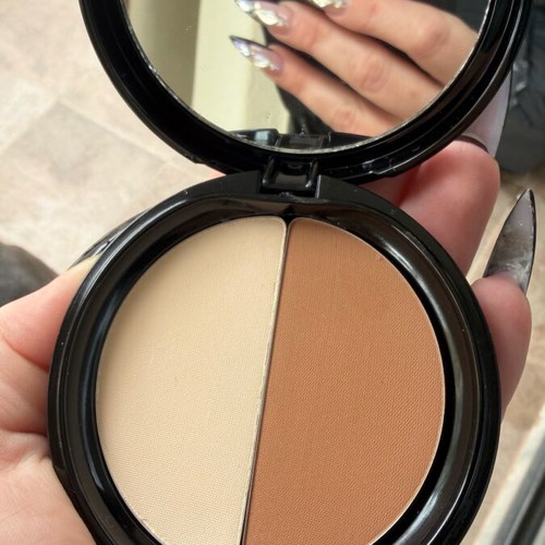 Zerva Contouring Powder new with matte texture and dual shades
