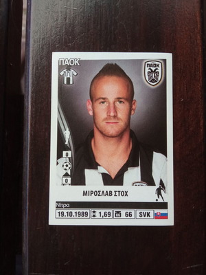 Panini Superleague 2013-2014 αυτοκόλλητο Νο329 Μίροσλαβ Στοχ μεταχειρισμένο