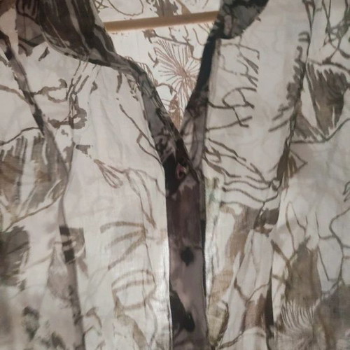 Nadine H abstract shirt made of fine cotton, size M, like new